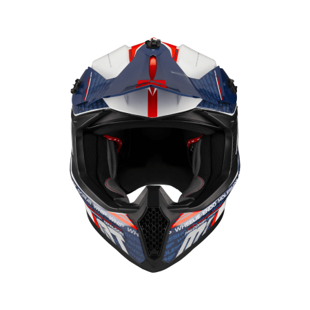 Casca enduro/offroad MT model Falcon S Ruler A15 alb lucios [1]