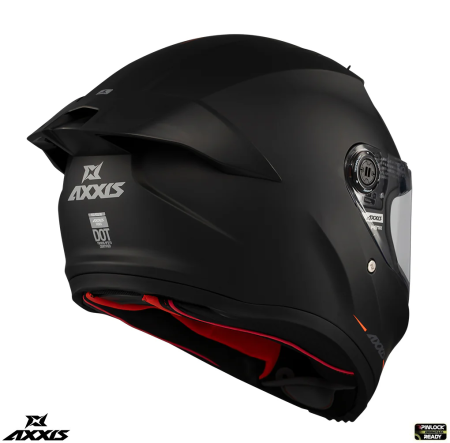 Casca integrala Axxis Fenix A1 negru mat – tip viziera: MT-V-31B – DKS429 [3]