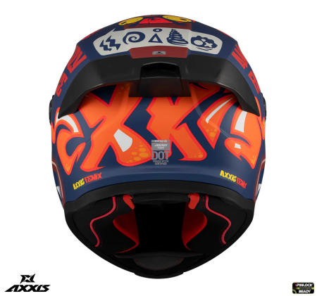 Casca integrala Axxis Fenix Angry Face C5 rosu mat – tip viziera: MT-V-31B – DKS429 [4]