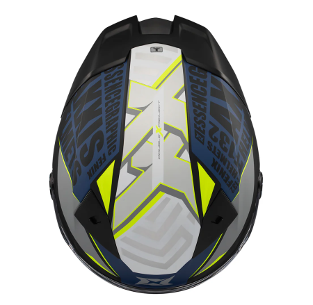 Casca integrala Axxis Fenix Essence C2 gri/albastru mat – tip viziera: MT-V-31B – DKS429 [4]