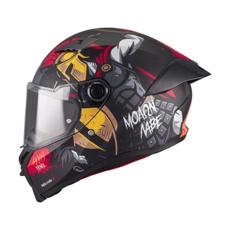 Casti Integrale - Casca integrala Axxis Fenix Hoplita B5 rosu lucios – tip viziera: MT-V-31B – DKS429