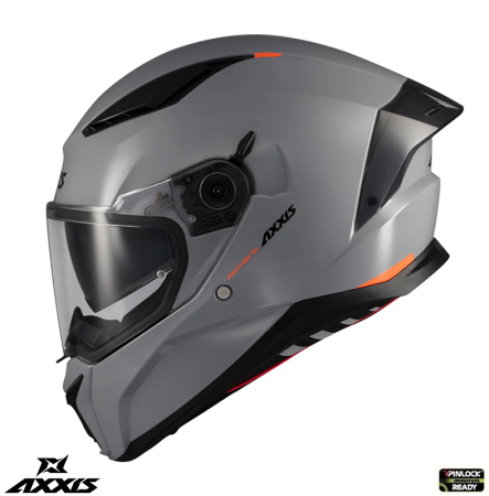 Casti Integrale Axxis - Casca integrala Axxis Panther SV A12 gri lucios (ochelari soare integrati) – tip viziera: MT-V-31 – DKS429