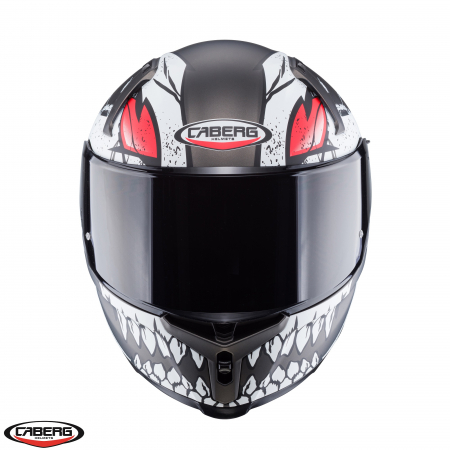 Casca integrala Caberg model Avalon X SV Punk K8 gri/alb/rosu mat Pinlock ready [2]