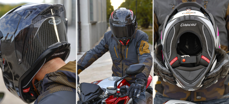 Casca integrala Caberg model Drift Evo II Carbon Nova N3 gri Pinlock ready – lentila Pinlock – 100% carbon [5]