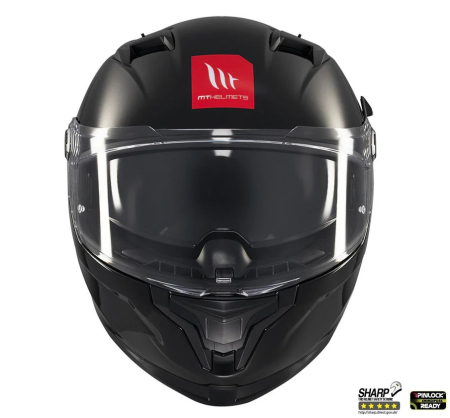 Casca integrala MT Braker SV A1 negru lucios (ochelari soare integrati) [2]