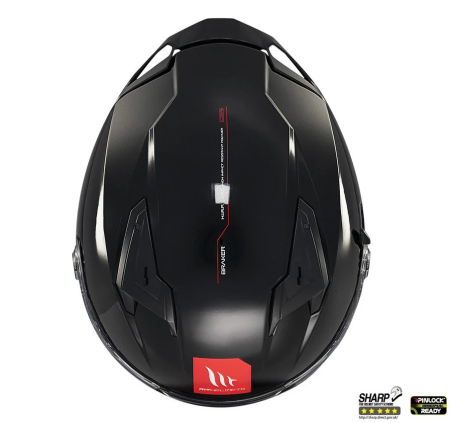 Casca integrala MT Braker SV A1 negru lucios (ochelari soare integrati) [7]