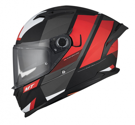 Casti Integrale Mt Helmets - Casca integrala MT Braker SV Chento B5 rosu mat (ochelari soare integrati)