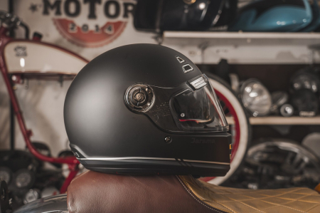 Casca integrala MT Jarama SV B2 negru mat – model Retro – Cafe Racer (ochelari soare integrati) – tip viziera: MT-V-32 [9]