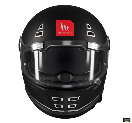 Casca integrala MT Jarama SV B2 negru mat – model Retro – Cafe Racer (ochelari soare integrati) – tip viziera: MT-V-32 [2]