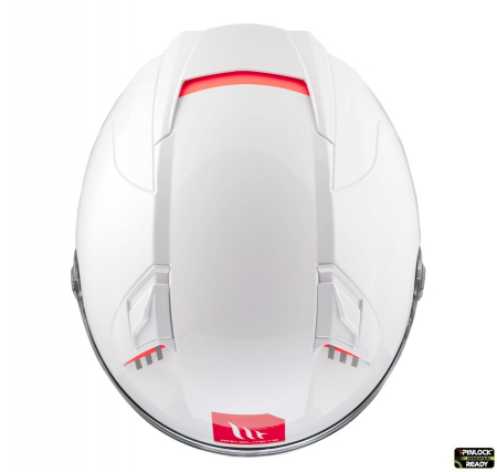 Casca integrala MT Revenge 2 alb lucios – omologare noua ECE 22.06 [8]
