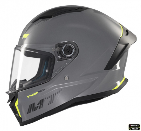 Casti Integrale Mt Helmets - Casca integrala MT Stinger 2 gri lucios