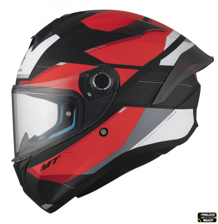 Casti Integrale Mt Helmets - Casca integrala MT Targo S Kay B5 rosu mat  – omologare noua ECE 22.06