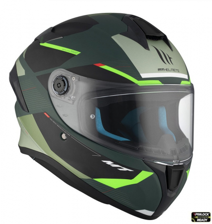 Casca integrala MT Targo S Kay C6 verde mat  – omologare noua ECE 22.06 [3]