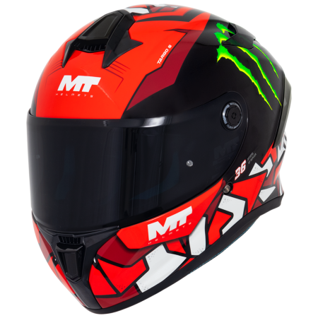 Casti Integrale Mt Helmets - Casca integrala MT Targo S Piqueras B5 rosu lucios – omologare noua ECE 22.06 – tip viziera: MT-V-14