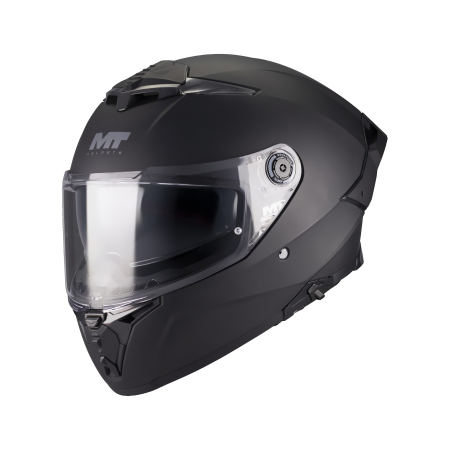 Casti Integrale - Casca integrala MT Thunder 4 R SV Pure A1 negru mat (ochelari soare integrati) + lentila antiaburire Pinlock 70 cadou – tip viziera: MT-V-28C – DKS 435