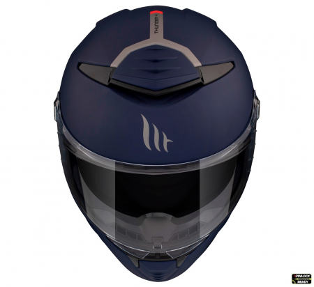 Casca integrala MT Thunder 4 SV  albastru mat (ochelari soare integrati) [2]