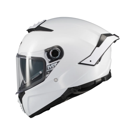 Casca integrala MT Thunder 4 SV Pure A0 alb lucios (ochelari soare integrati) [1]