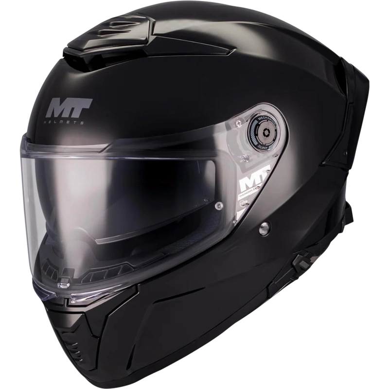Casti Integrale - Casca integrala MT Thunder 4 SV Pure A1 negru lucios (ochelari soare integrati)