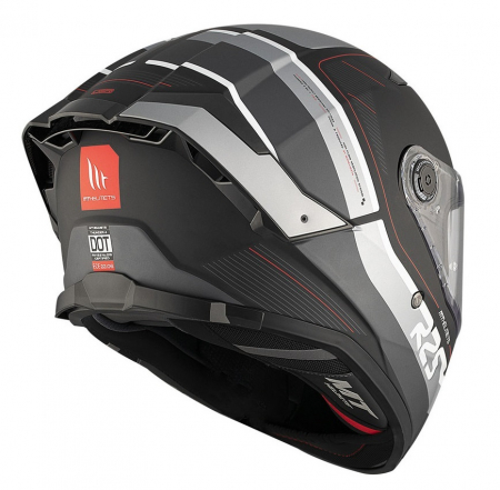 Casca integrala MT Thunder 4 SV R25 B2 negru/gri mat (ochelari soare integrati) [5]