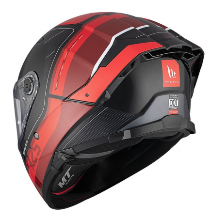 Casca integrala MT Thunder 4 SV R25 B35 rosu lucios (ochelari soare integrati) [7]