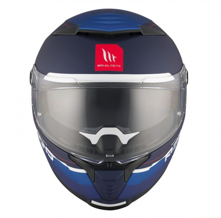 Casca integrala MT Thunder 4 SV R25 C7 albastru mat (ochelari soare integrati) [2]