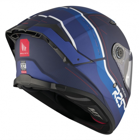 Casca integrala MT Thunder 4 SV R25 C7 albastru mat (ochelari soare integrati) [5]