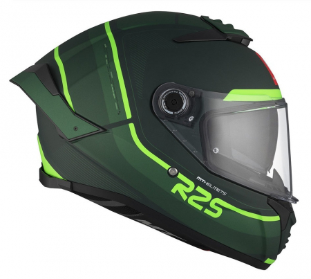 Casca integrala MT Thunder 4 SV R25 Verde Mat (ochelari soare integrati) [3]