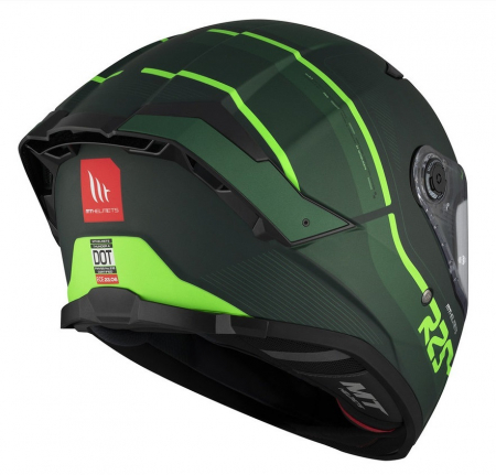 Casca integrala MT Thunder 4 SV R25 Verde Mat (ochelari soare integrati) [4]
