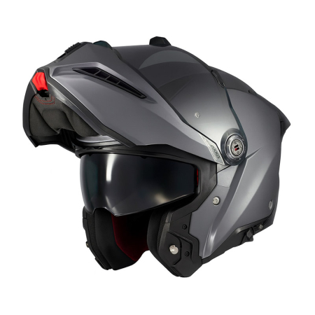 Casca modulabila (flip-up) Axxis GhostFighter SV A12 titanium mat (ochelari soare integrati) Pinlock Ready – tip viziera: MT-V-36 [1]