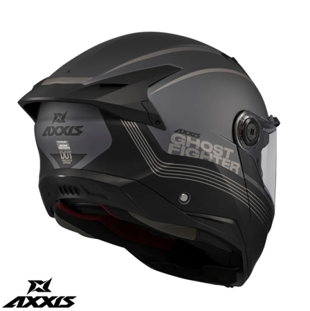 Casca modulabila (flip-up) Axxis GhostFighter SV Bitone C12 gri mat (ochelari soare integrati) Pinlock Ready – tip viziera: MT-V-36 [4]