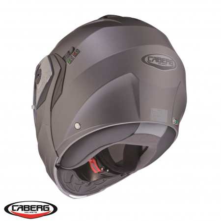 Casca modulabila (flip-up) Caberg model Duke X SV gun metal (titanium) mat Pinlock ready – lentila Pinlock inclusa [3]