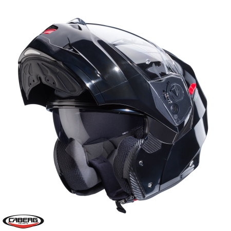 Casca modulabila (flip-up) Caberg model Duke X SV Smart black (negru lucios) Pinlock ready – lentila Pinlock NU este inclusa [1]