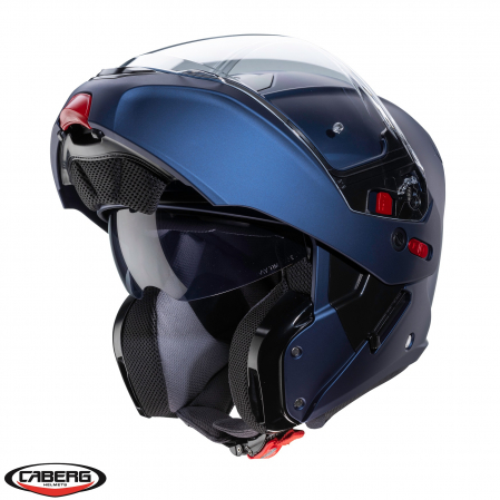 Casca modulabila (flip-up) Caberg model Horus X albastru mat Pinlock ready – lentila Pinlock inclusa [1]