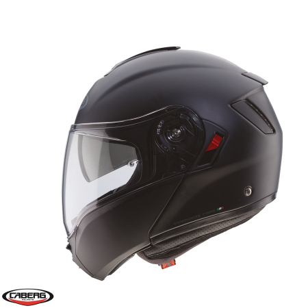 Casca modulabila (flip-up) Caberg model Levo X 17 negru mat Pinlock ready – lentila Pinlock inclusa (fibra de sticla) [1]