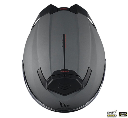 Casca modulabila MT Atom 2 SV A2 titanium mat (ochelari soare integrati) Pinlock Ready – tip viziera: MT-V-35 [6]