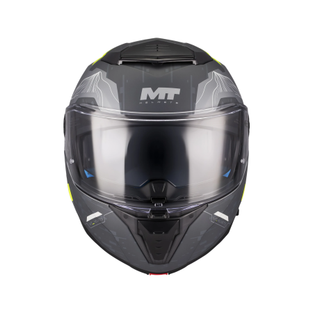Casca modulabila MT Atom 2 SV Highlands E2 gri mat (ochelari soare integrati) + lentila antiaburire Pinlock 70 cadou – tip viziera: MT-V-35 [2]