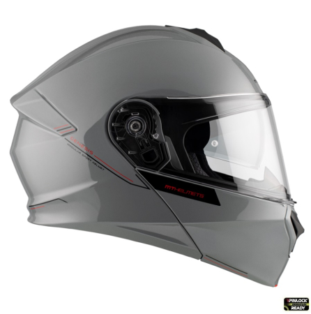 Casca modulabila MT Genesis SV A12 gri lucios Pinlock ready – omologare noua ECE 22.06 – tip viziera: MT-V-25 [3]