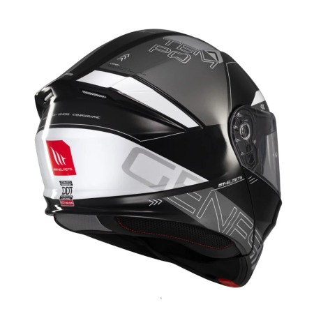 Casca modulabila MT Genesis SV Atempo B2 negru/gri lucios Pinlock ready – omologare noua ECE 22.06 – tip viziera: MT-V-25 [4]