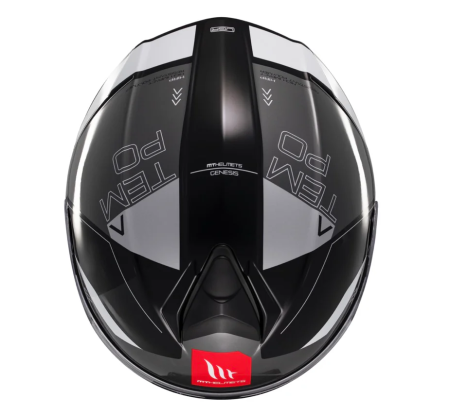 Casca modulabila MT Genesis SV Atempo B2 negru/gri lucios Pinlock ready – omologare noua ECE 22.06 – tip viziera: MT-V-25 [7]