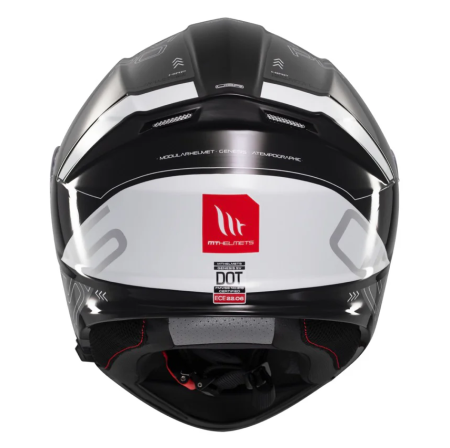 Casca modulabila MT Genesis SV Atempo B2 negru/gri lucios Pinlock ready – omologare noua ECE 22.06 – tip viziera: MT-V-25 [5]