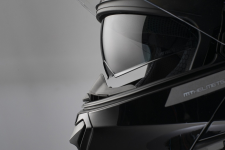 Casca modulabila MT Genesis SV Pure A1 negru lucios Pinlock ready – omologare noua ECE 22.06 – tip viziera: MT-V-25 [10]