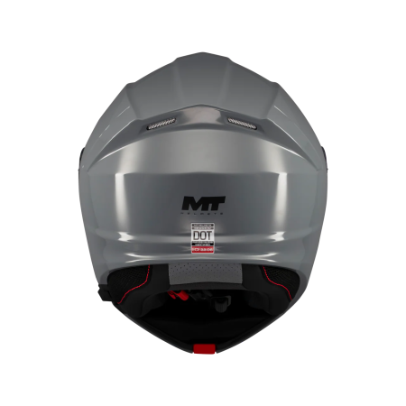 Casca modulabila MT Genesis SV Pure A12 gri lucios Pinlock ready – omologare noua ECE 22.06 – tip viziera: MT-V-25 [4]