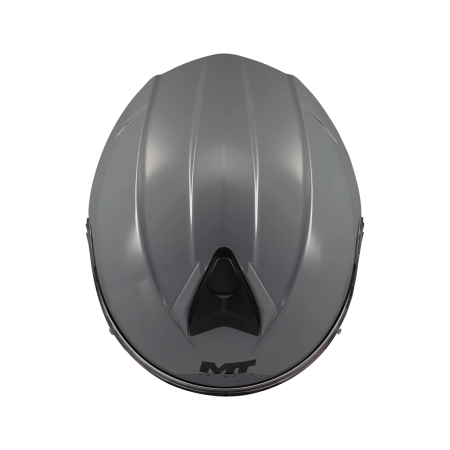 Casca modulabila MT Genesis SV Pure A12 gri lucios Pinlock ready – omologare noua ECE 22.06 – tip viziera: MT-V-25 [5]