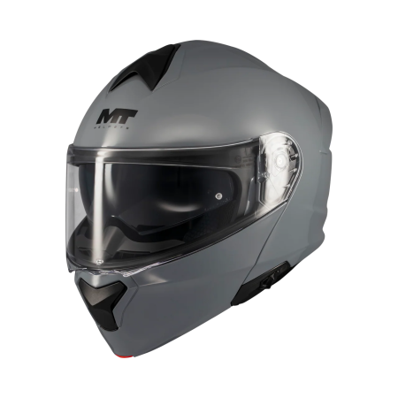 Casca modulabila MT Genesis SV Pure A12 gri lucios Pinlock ready – omologare noua ECE 22.06 – tip viziera: MT-V-25 [7]