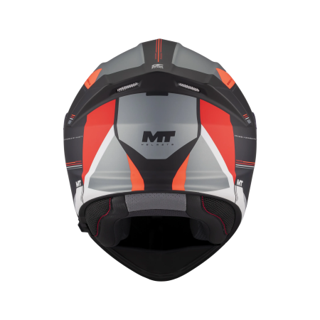Casca modulabila MT Genesis SV Raccoon B5 rosu mat Pinlock ready – omologare noua ECE 22.06 – tip viziera: MT-V-25 [4]