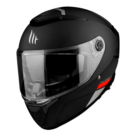Casca moto Thunder 4 negru mat cu ochelari de soare integrati [1]