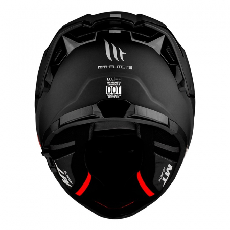 Casca moto Thunder 4 negru mat cu ochelari de soare integrati [3]