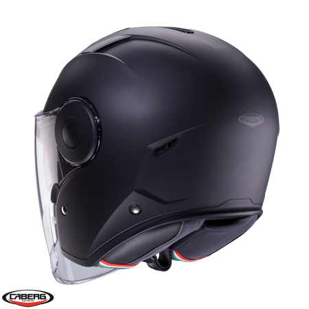 Casca open face (jet) Caberg model Soho SV 17 negru mat [2]