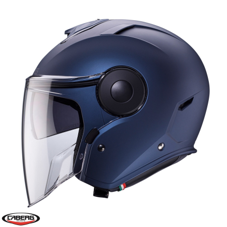 Casca open face (jet) Caberg model Soho SV G8 blue jeans (albastru) mat [1]