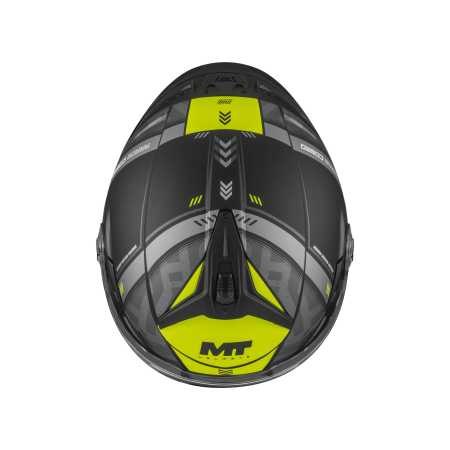 Casca open face motociclete MT Cosmo SV Arrow B3 galben fluor mat (ochelari soare integrati) – tip viziera: MT-V-37 [5]